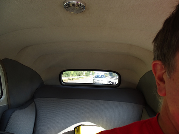 Ausfahrt mit dem 11er, der Innenraum