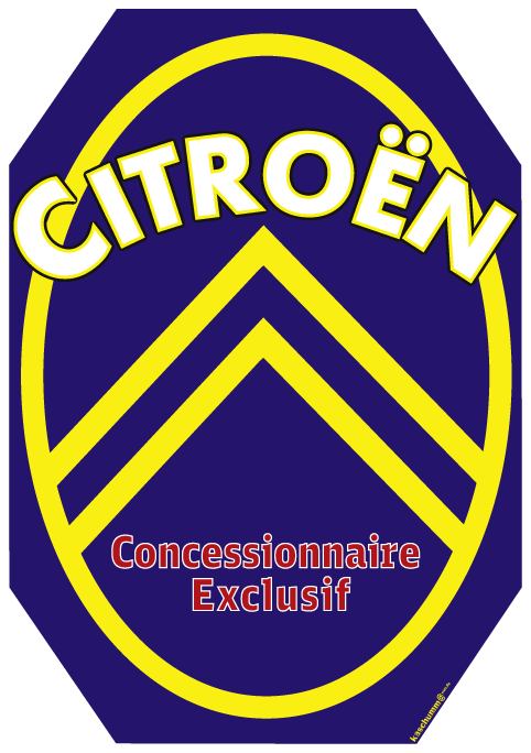 Citroen-Schild